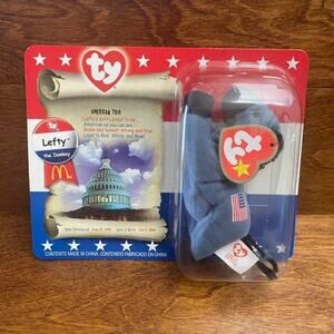 TY BEANIE BABIES Lefty The Donkey